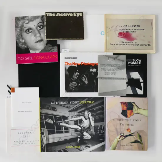 12 NZ PHOTOGRAPHY BOOKS/PUBLICATIONS 'The New Photographer' + 'Under The Aegis: The Virtues' Culbert etc